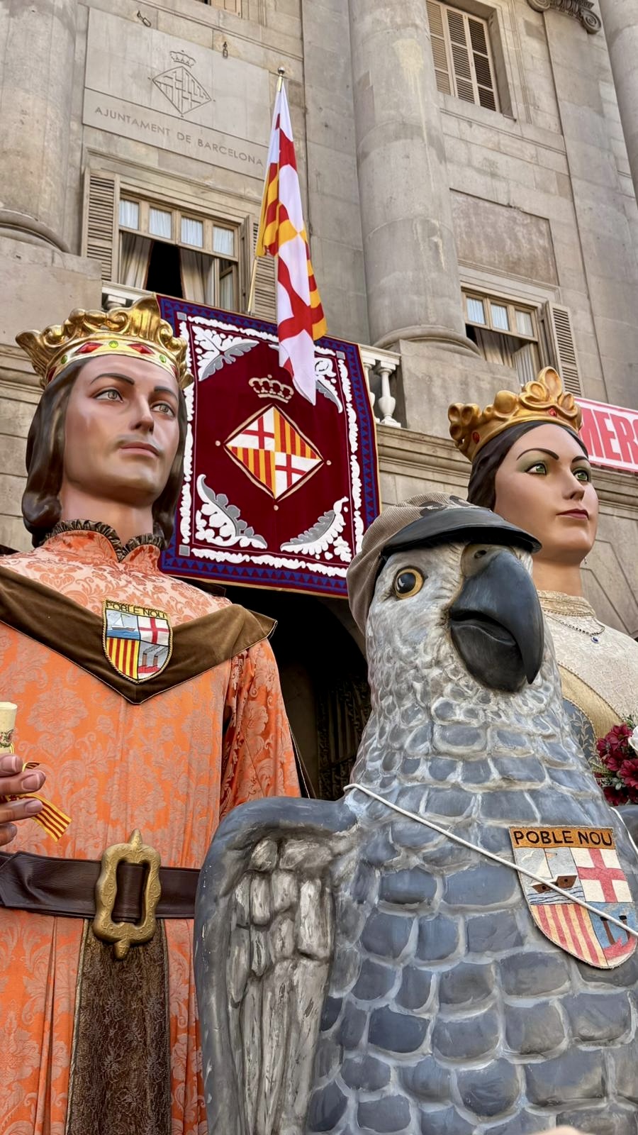 Gegants del Poblenou a la Mercè – Matí Gegant 2025