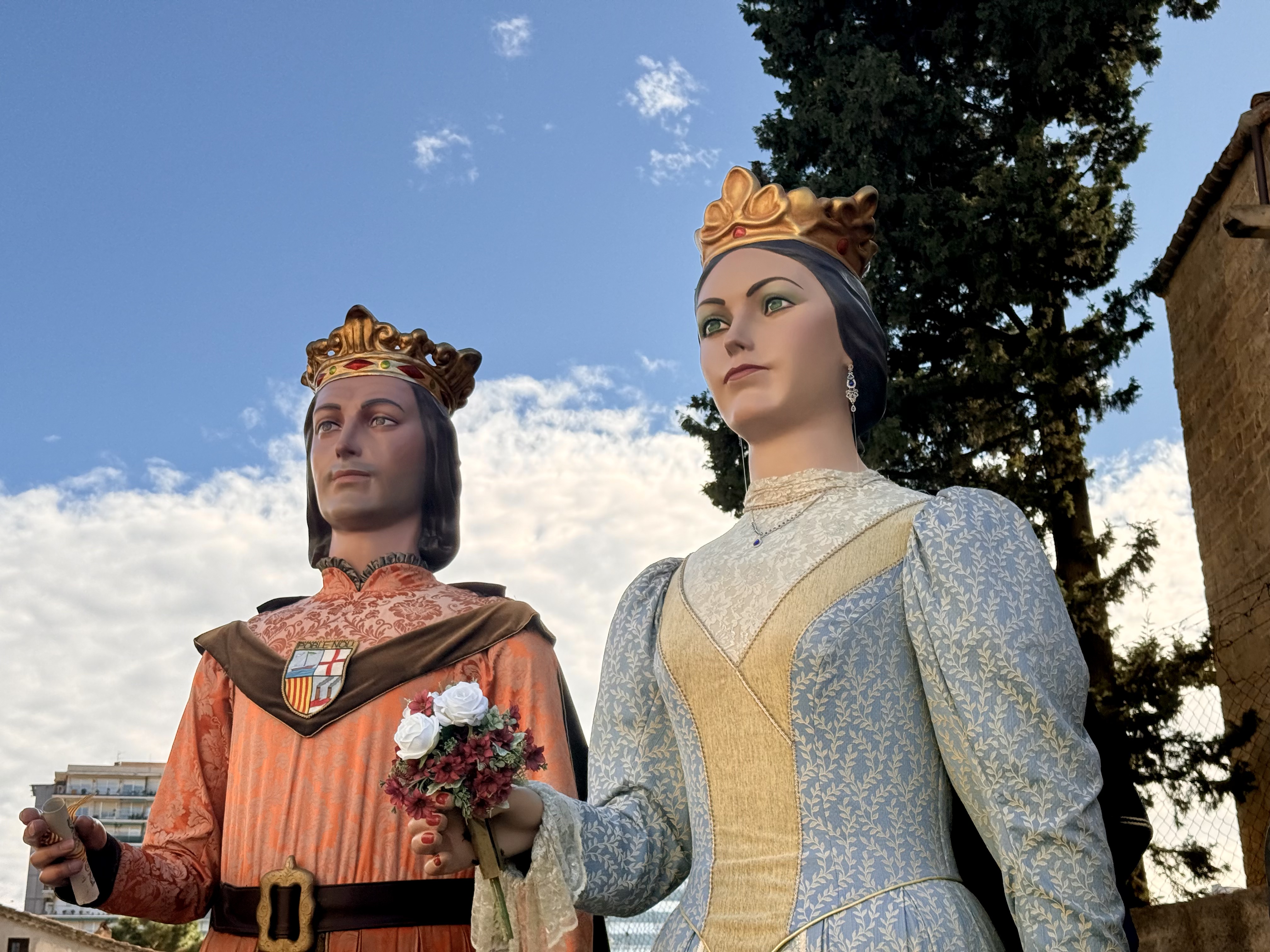 La colla dels Gegants del Poblenou a la Trobada de Gegants de la Verneda (2025)
