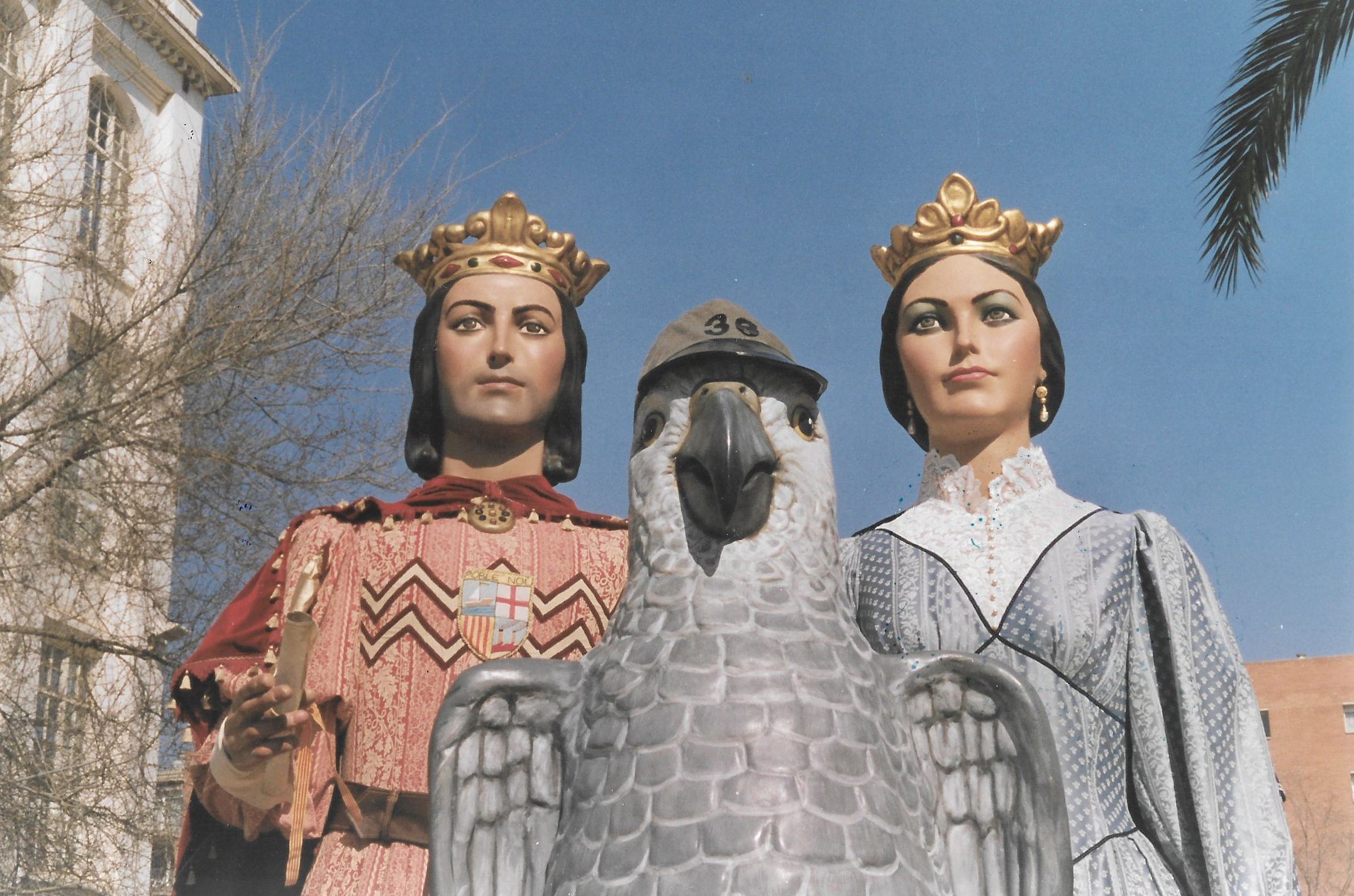 Felicitació de Nadal dels Gegants del Poblenou, 2001